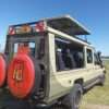 open top jeep ideal for safari