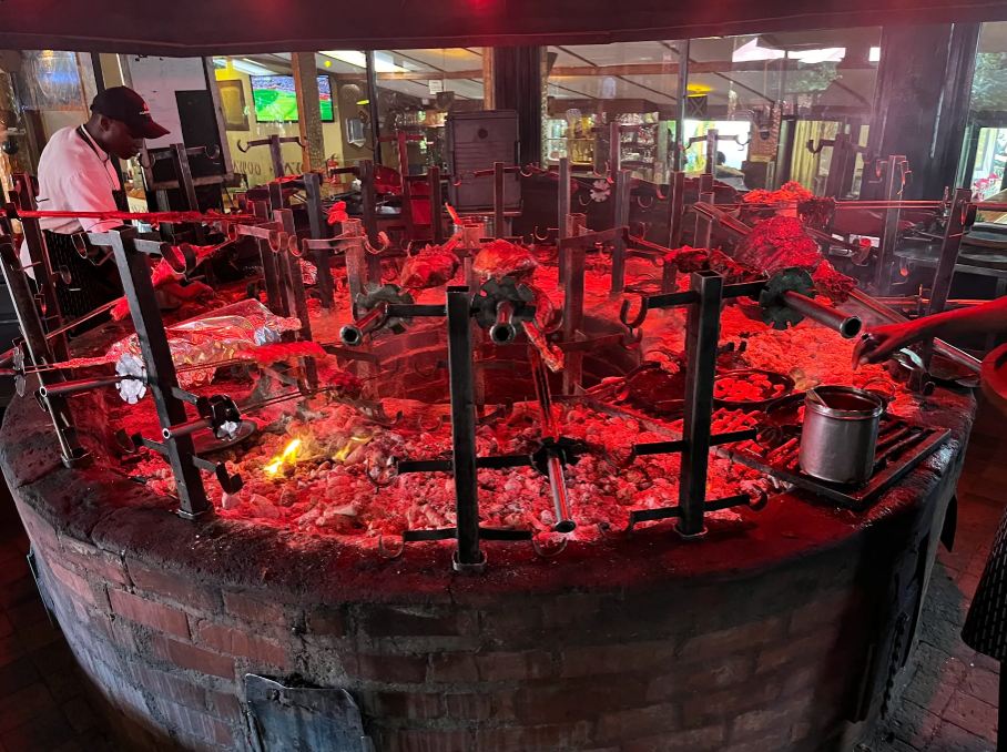 carnivore's grilling area