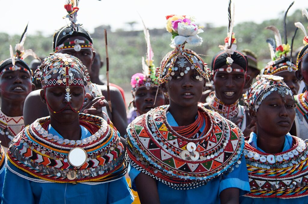 Samburu people in Kenya