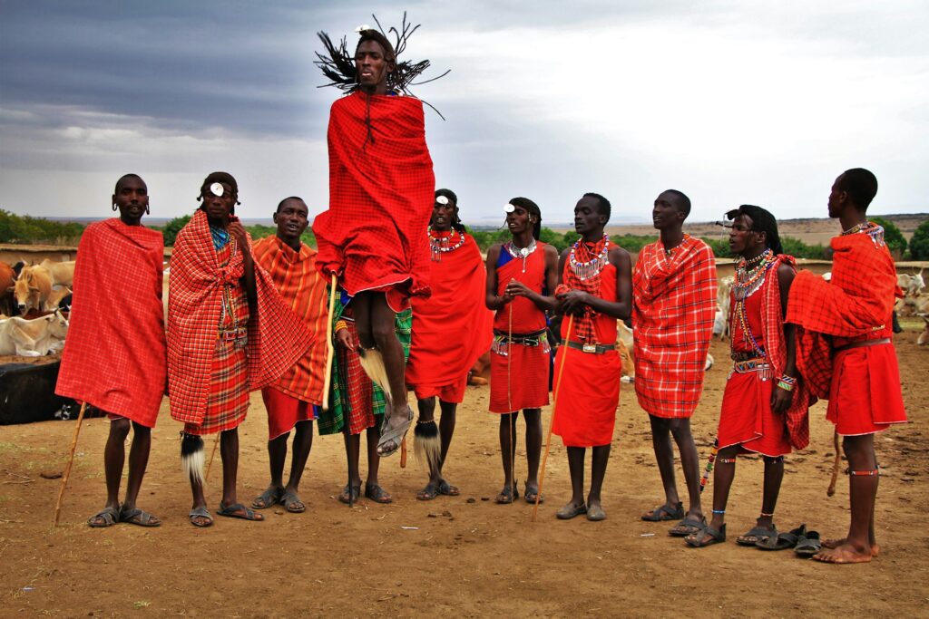 masai warriors